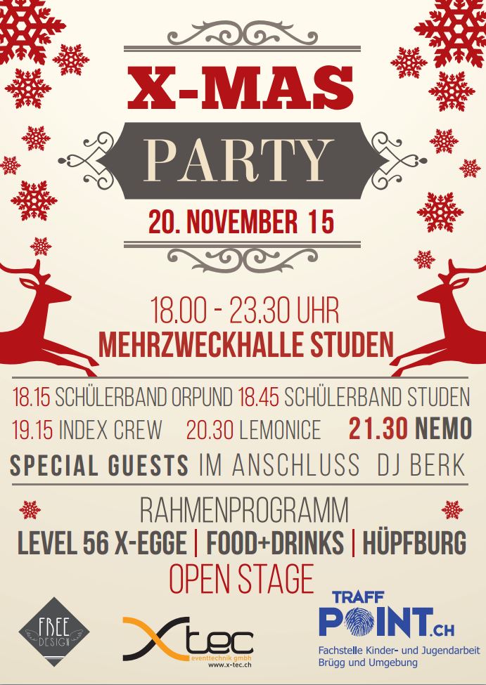 X-Masparty studen