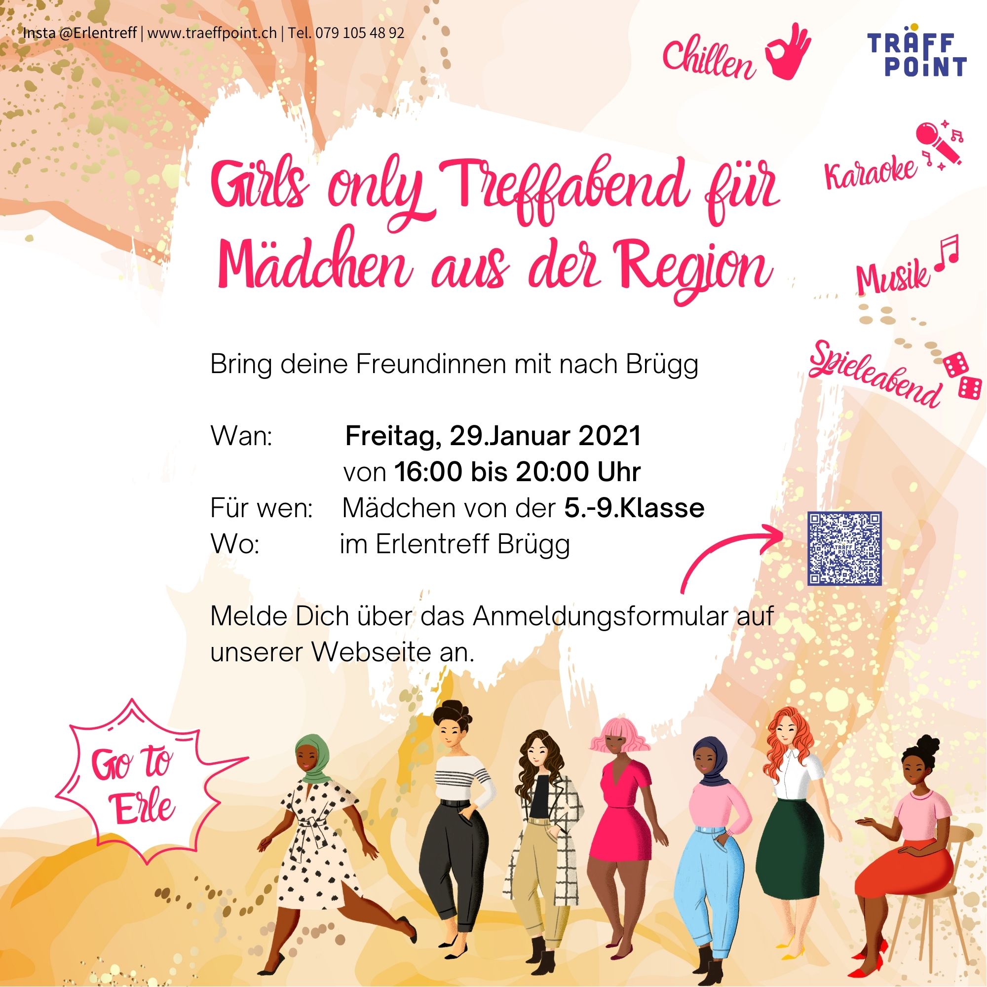 Girls only Treffabend - Go to Erle