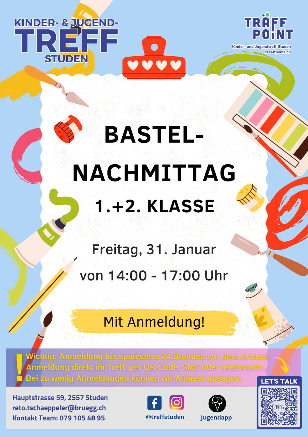Bastelnachmittag Studen 2025